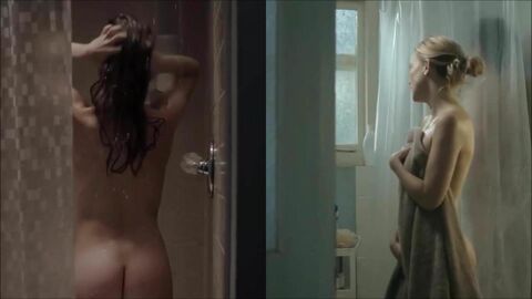 HD видео, душ, знаменитость, сборник, тощие