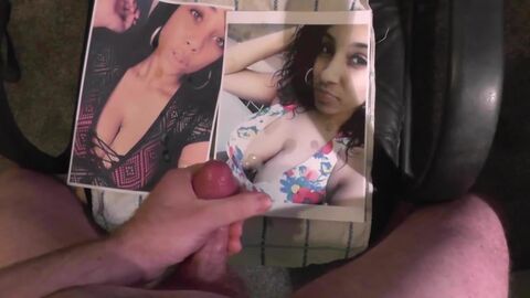 HD видео, кончает на фото (гей)