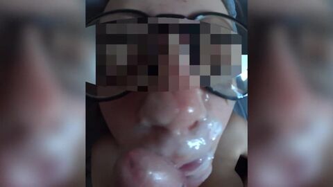 HD видео, домашнее порно, жена, Кончают на лицо, любительское, Сперма